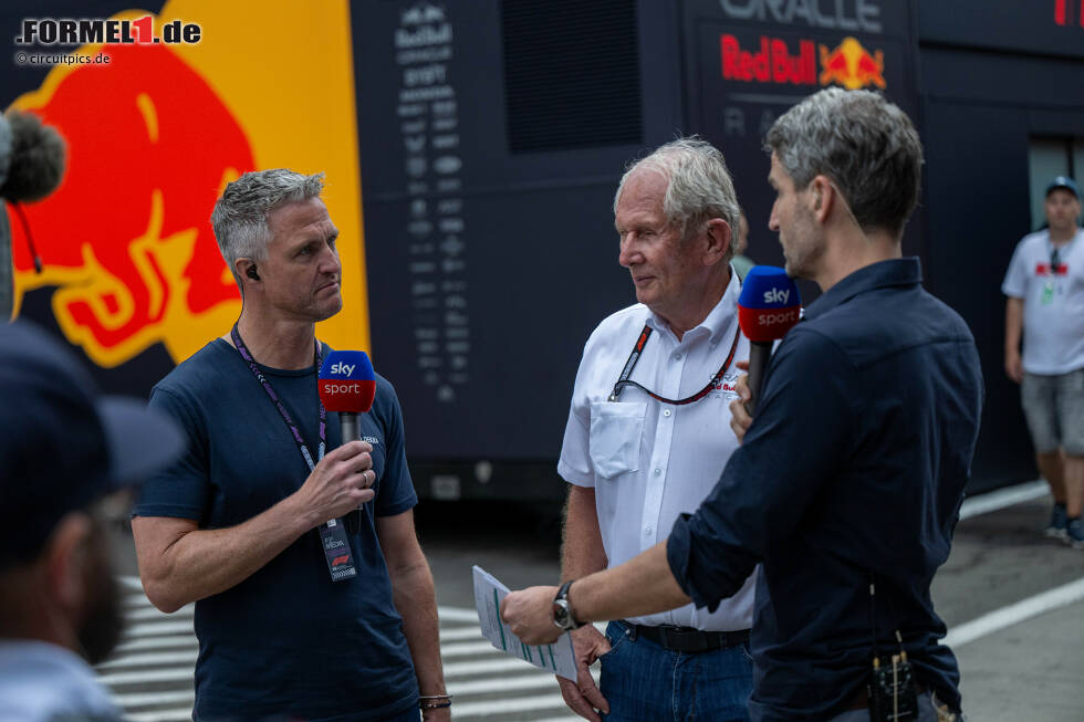 Foto zur News: Ralf Schumacher und Helmut Marko