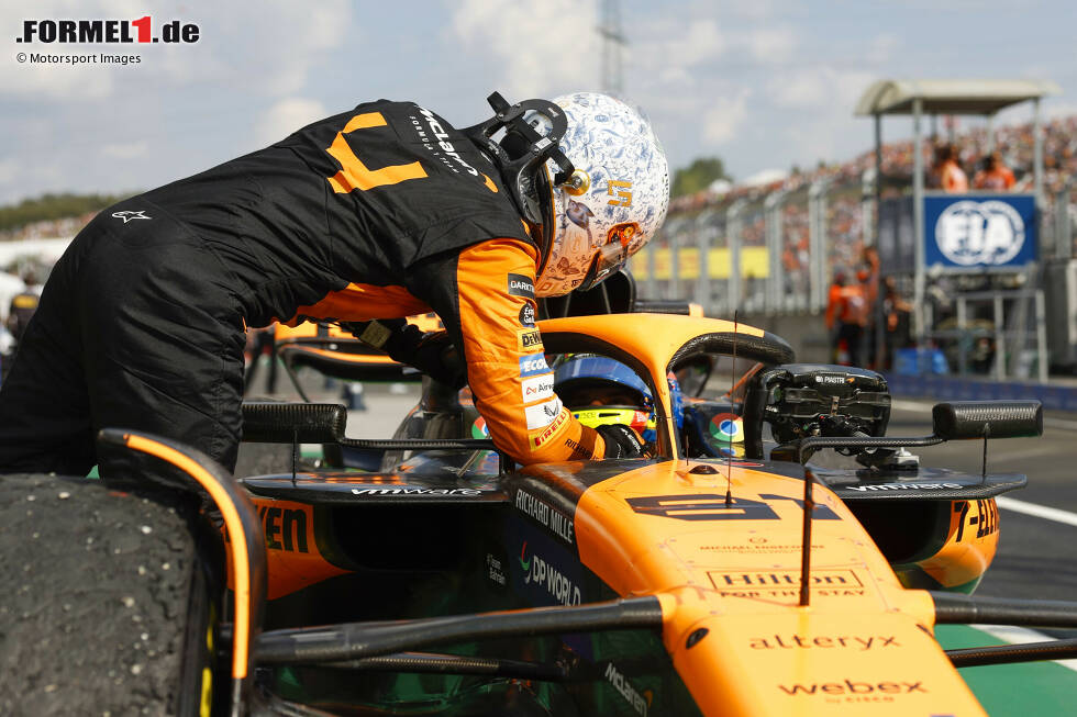 Foto zur News: Lando Norris (McLaren) und Oscar Piastri (McLaren)