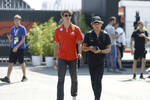 Foto zur News: Oliver Bearman (Ferrari) und Andrea Kimi Antonelli (Mercedes)