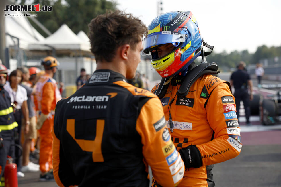 Foto zur News: Lando Norris (McLaren) und Oscar Piastri (McLaren)