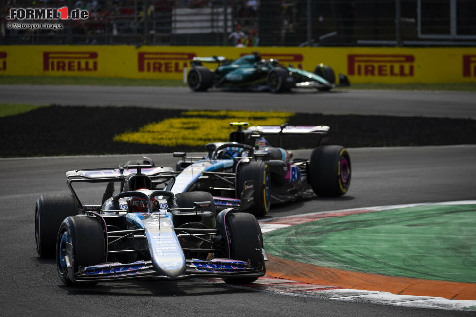 Foto zur News: Esteban Ocon (Alpine) und Pierre Gasly (Alpine)