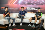 Foto zur News: Guanyu Zhou (Sauber), Oliver Bearman (Haas) und Franco Colapinto (Williams)