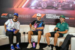 Foto zur News: Daniel Ricciardo (Racing Bulls), Pierre Gasly (Alpine) und Fernando Alonso (Aston Martin)