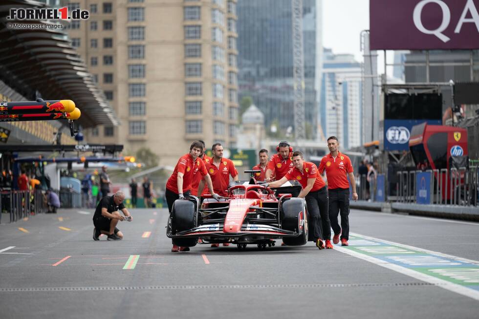 Foto zur News: Auto von Charles Leclerc (Ferrari)