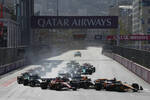 Foto zur News: Oscar Piastri (McLaren), Sergio Perez (Red Bull), Carlos Sainz (Ferrari) und Max Verstappen (Red Bull)