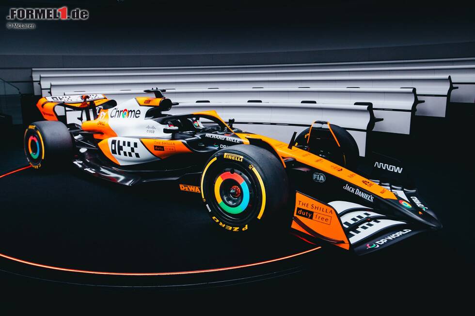 Foto zur News: McLaren-Sonderdesign für Singapur 2024