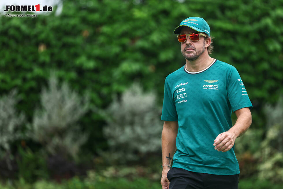 Foto zur News: Fernando Alonso (Aston Martin)