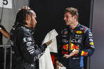 Foto zur News: Lewis Hamilton (Mercedes) und Max Verstappen (Red Bull)