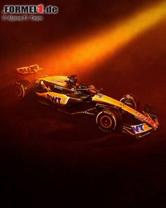 Foto zur News: Indiana-Jones-Lackierung von Alpine beim Formel-1-Rennen in Austin 2024