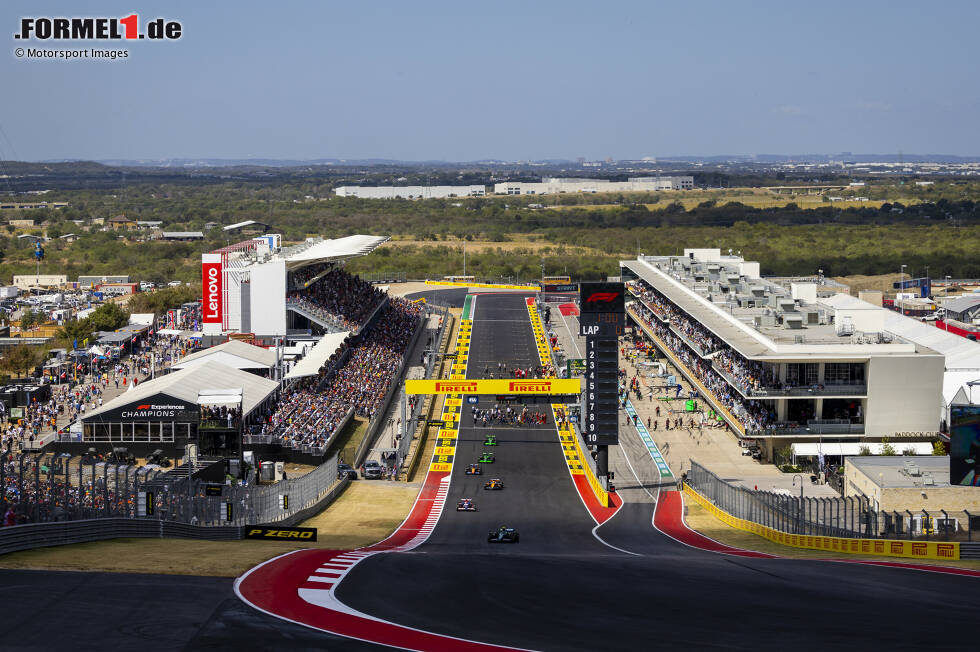 Foto zur News: Guanyu Zhou (Sauber), Fernando Alonso (Aston Martin), Liam Lawson (Racing Bulls), Esteban Ocon (Alpine), Oscar Piastri (McLaren) und Valtteri Bottas (Sauber)