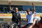 Foto zur News: Lewis Hamilton (Mercedes) und George Russell (Mercedes)