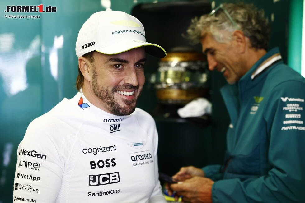 Foto zur News: Fernando Alonso (Aston Martin)