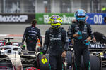 Foto zur News: Lewis Hamilton (Mercedes) und George Russell (Mercedes)