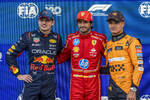 Foto zur News: Max Verstappen (Red Bull), Carlos Sainz (Ferrari) und Lando Norris (McLaren)