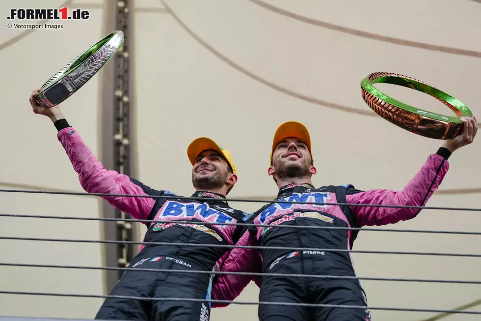 Foto zur News: Esteban Ocon (Alpine) und Pierre Gasly (Alpine)