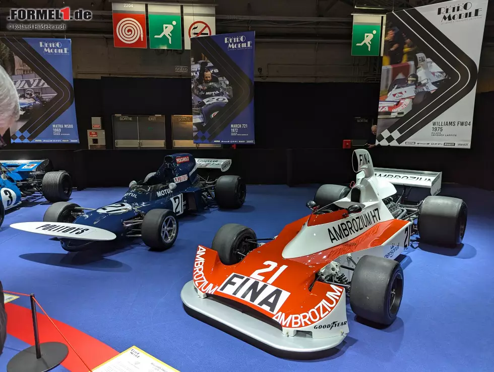 Foto zur News: March 721 (1972) und Williams FW04 (1975)