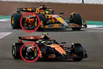 Foto zur News: McLaren MCL39 (oben) und MCL38 (unten) im Vergleich