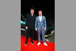 Foto zur News: Lance Stroll (Aston Martin) und Fernando Alonso (Aston Martin)