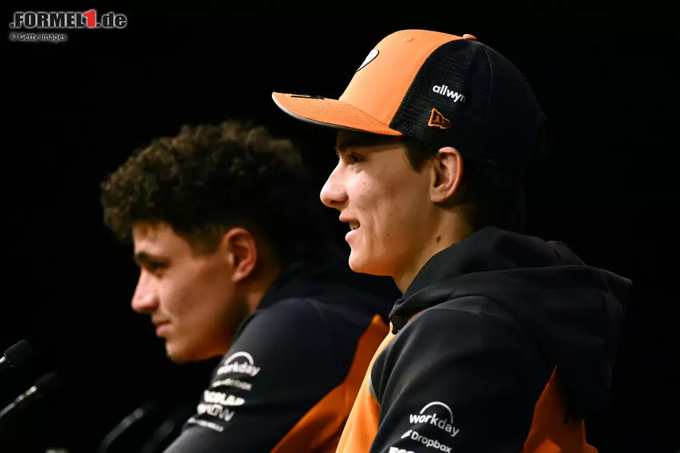 Foto zur News: Lando Norris (McLaren) und Oscar Piastri (McLaren)