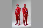 Foto zur News: Charles Leclerc (Ferrari) und Lewis Hamilton (Ferrari)