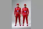 Foto zur News: Charles Leclerc (Ferrari) und Lewis Hamilton (Ferrari)