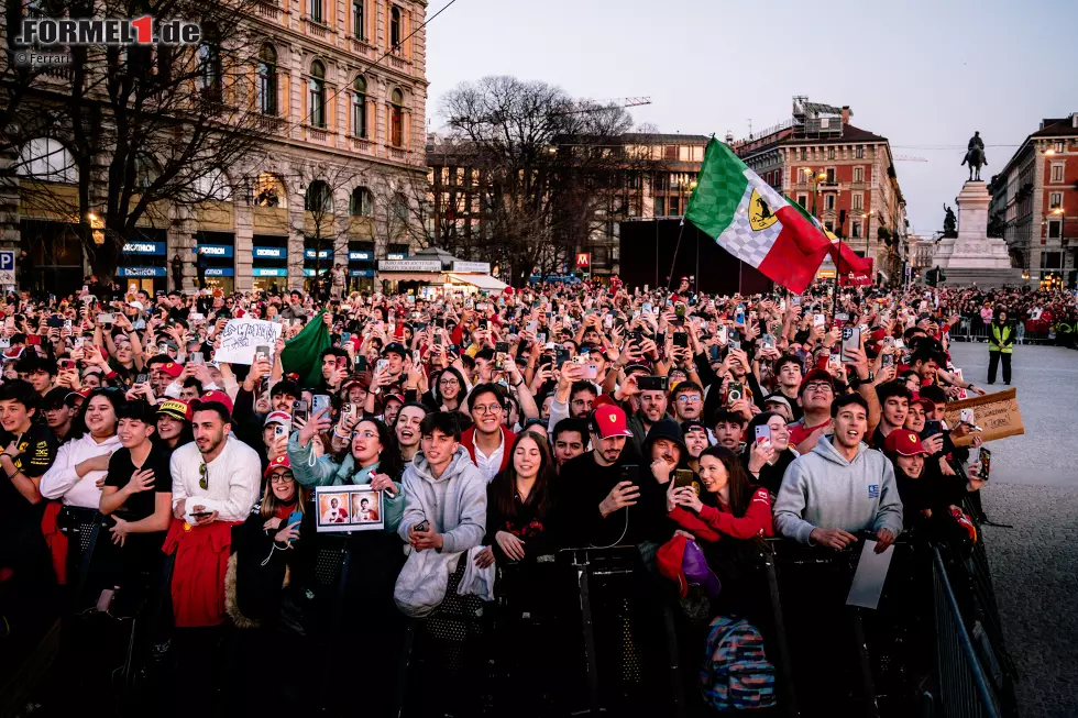 Foto zur News: Ferrari-Event in Mailand