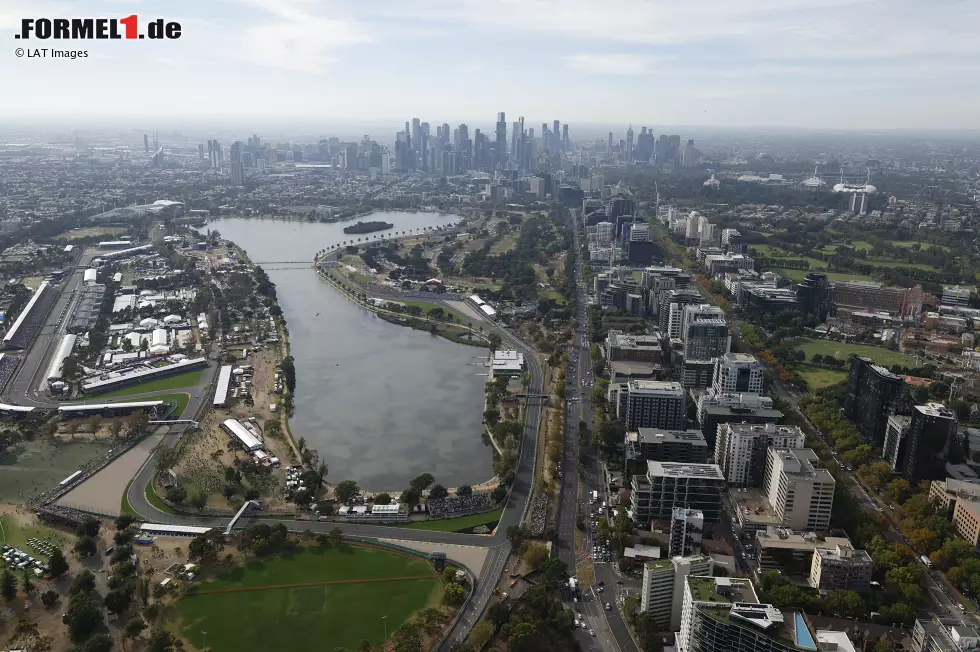 Foto zur News: Blick auf den Albert Park Circuit in Melbourne