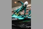 Foto zur News: Fernando Alonso (Aston Martin)