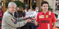 Gallerie: Charles Leclerc bei Dreharbeiten in Monaco