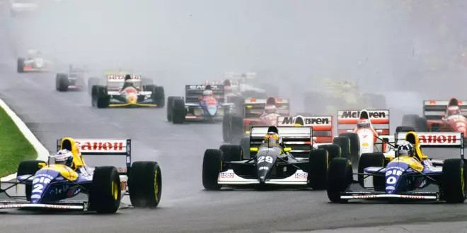 Foto zur News: Wie war das in Donington 1993?