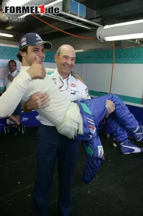 Foto zur News: Viele Talente, hier Felipe Massa, feierten bei Sauber ihre ersten Teilerfolge.