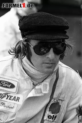 Foto zur News: Gutaussehend und erfolgreich: Jackie Stewart ist eines der großen Sport-Idole der 1970er-Jahre und versteht es als erster professioneller Rennfahrer, mit der Formel 1 reich zu werden.