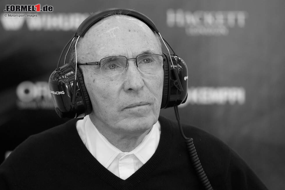 Foto zur News: Am 28. November 2021 stirbt Frank Williams nach einem kurzen Krankenhausaufenthalt. Der Gründer des Williams-Teams, das es auf sieben Faher- und neun Konstrukteurstitel gebracht hat, wurde 79 Jahre alt.