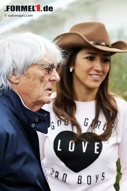 Foto zur News: Auch im Hause Ecclestone läuft alles harmonisch ab, obwohl man schon mal auf falsche Gedanken kommen könnte, wenn Fabiana ein Shirt mit der Aufschrift &quot;Gute Mädchen lieben böse Jungs&quot; trägt. Das könnte man missverstehen, schließlich wird ihrem Göttergatten Bernie in London gerade der Prozess gemacht.