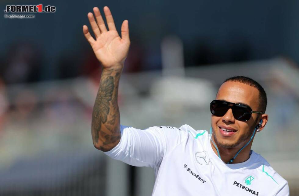 Foto zur News: Lewis Hamilton (Chancen: ***): Der Riss im Chassis hat Lewis Hamilton in Abu Dhabi gebremst, aber in den USA hat er mit einem neuen Auto alles richtig gemacht. Beeindruckend sein guter Start, durch den kurzzeitig sogar das Podium in Reichweite schien. Tatsache ist aber, dass der Silberpfeil im Moment nach dem Red Bull und dem Lotus nur das drittschnellste Auto ist. Und dass Pirelli wieder die härtesten Reifenmischungen anbietet, könnte für Mercedes ein Handicap sein. Das haben wir schon am vergangenen Wochenende gesehen.