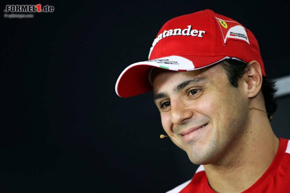 Foto zur News: Felipe Massa (Chancen: ***): Bei seinem Heimspiel wird der Brasilianer in seinem letzten Ferrari-Grand-Prix noch einmal über sich hinauswachsen, aber ob es für ganz vorne reicht? Fraglich, denn dafür war sein Auto in den vergangenen Wochen nicht schnell genug. Trotzdem zählt Massa, dessen fahrerische Form zuletzt respektabel war, zum erweiterten Favoritenkreis. Vor dem Wechsel zu Williams weiß er, dass das kommende Wochenende möglicherweise die letzte Chance seines Lebens sein könnte, das Rennen in Sao Paulo ein drittes Mal (nach 2006 und dem Sekunden-Weltmeister-Drama von 2008) zu gewinnen.