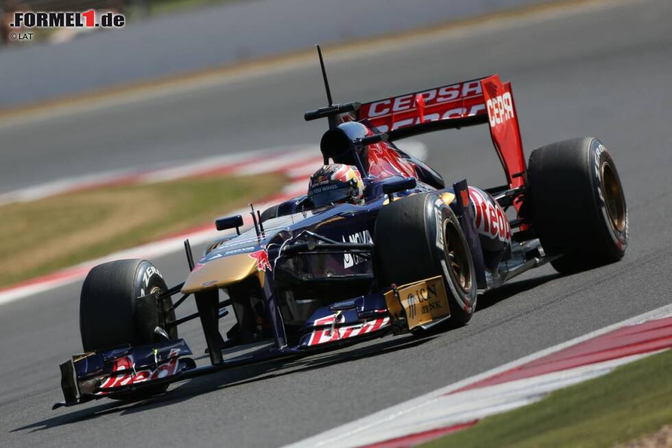 Foto zur News: Im Juli 2013 absolvierte er in Silverstone bereits Runden beim Young-Driver-Test der Formel 1 für seinen künftigen Arbeitgeber.