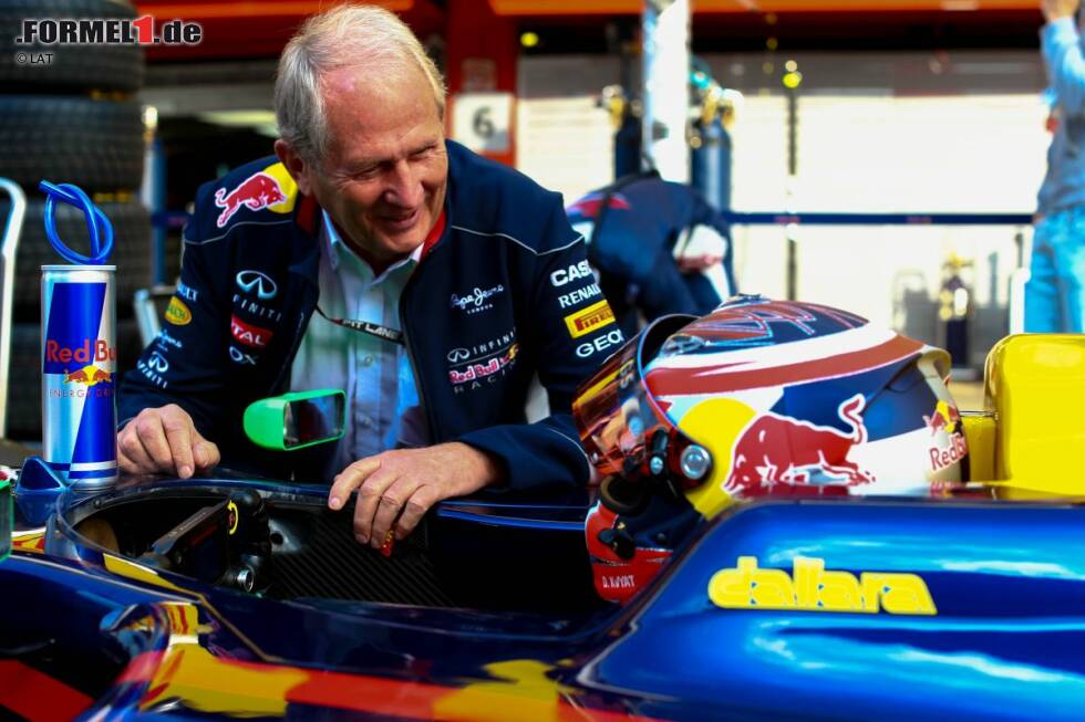 Foto zur News: Red-Bull-Motorsportberater Helmut Marko hatte das Nachwuchstalent schon eine ganze Weile im Blick.