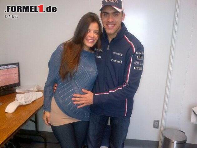 Foto zur News: Und wenn wir schon in Südamerika sind: Ex-Williams-Pilot Pastor Maldonado hat seine Ehefrau Gabriella Tarkany inzwischen geheiratet und durften sich über Nachwuchs freuen. Dabei wollte die Venezolanerin ursprünglich eine Gesangskarriere starten.