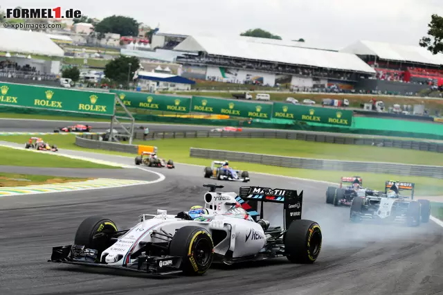 Foto zur News: Doch es ging bergauf mit Williams. Fünf Podiumsplätze und viele Rennen, in denen er wieder am Sieg schnupperte, gaben Massa Aufwind.