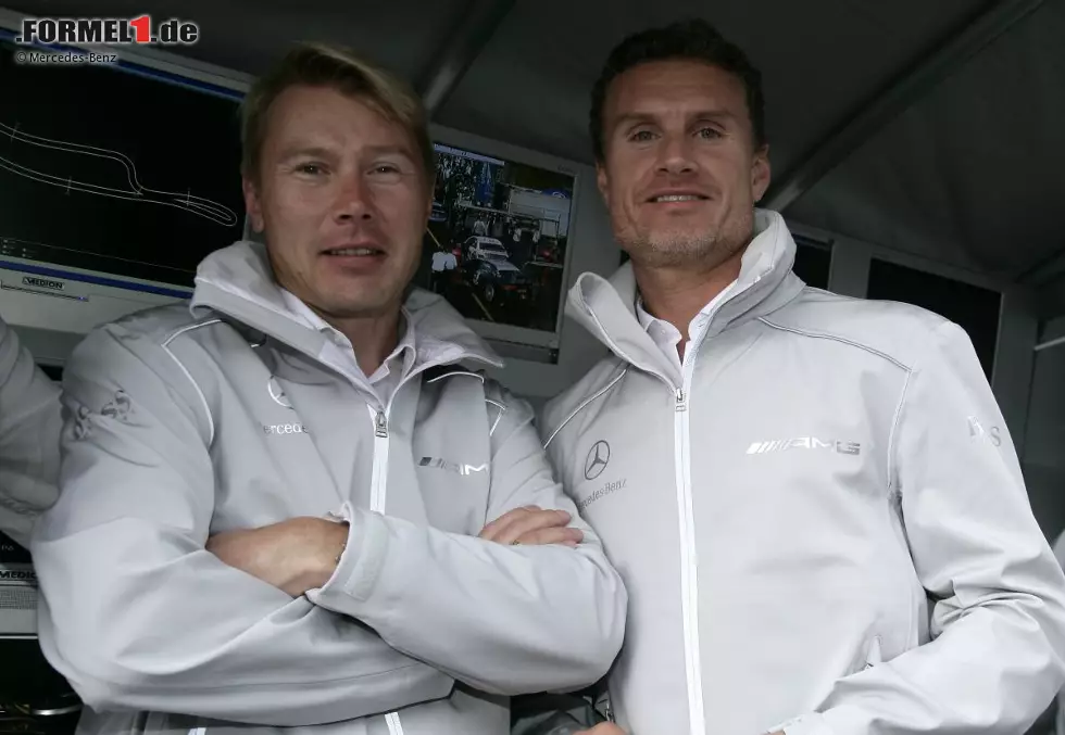 Foto zur News: Mit dem langjährigen McLaren-Teamkollegen David Coulthard.