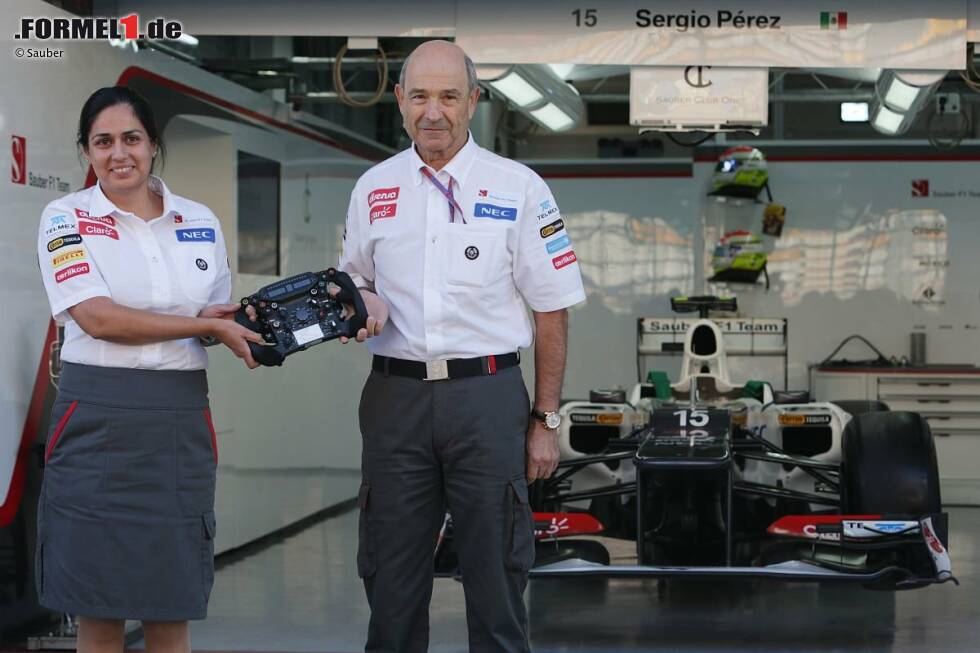 Foto zur News: 2012 übergibt Peter Sauber im Alter von 69 Jahren die Leitung des Rennstalls an Monisha Kaltenborn, die zur ersten Formel-1-Teamchefin aufsteigt. Sauber hatte sie zuvor auf diese Rolle vorbereitet.