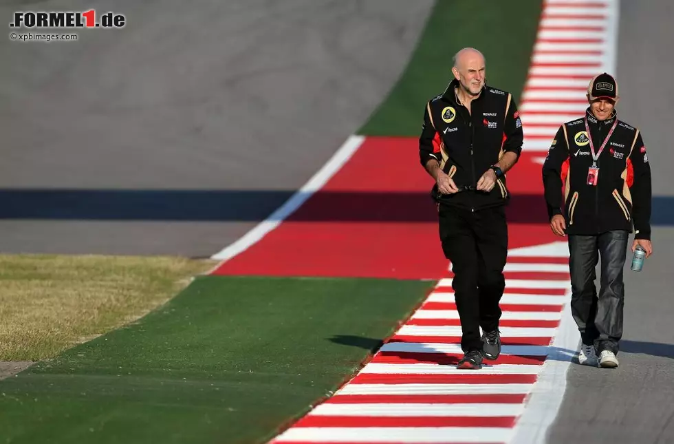 Foto zur News: Somit schlägt für einen anderen Finnen noch einmal die große Stunde: Heikki Kovalainen nimmt in den USA und in Brasilien im zweiten Lotus Platz, kommt aber nicht über zwei enttäuschende 14. Plätze hinaus.