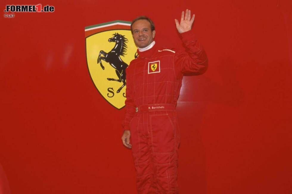 Foto zur News: Winter 1999/2000: Rubens Barrichello wird Ferrari-Fahrer!