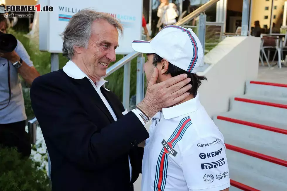 Foto zur News: Umso mehr freut sich Montezemolo mit seinem alten Freund Felipe Massa, der bei Williams eine neue Heimat gefunden und dort momentan wohl das schnellere Auto hat als Fernando Alonso und Kimi Räikkönen.