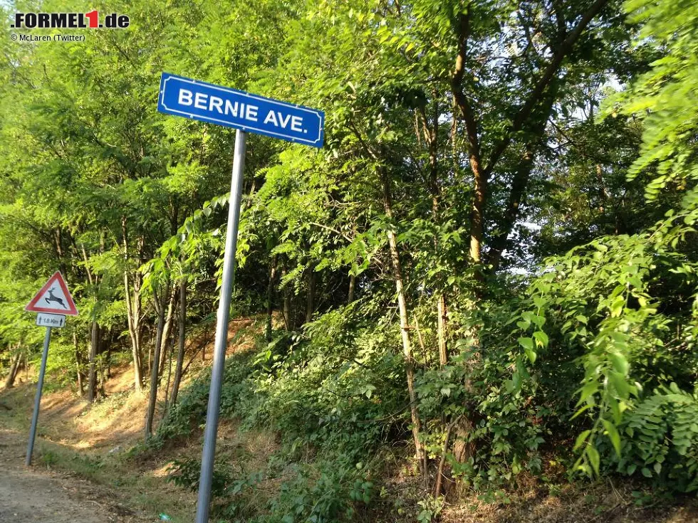 Foto zur News: Den erreicht man übrigens von der Autobahnabfahrt am schnellsten über die Bernie Avenue, die die Ungarn vor einigen Jahren so getauft haben. Wem sie damit Honig ums Maul schmieren wollen, ist unschwer zu erraten.