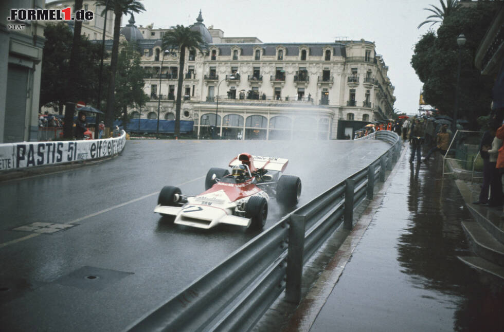 Foto zur News: Ausgerechnet auf einem der anspruchsvollsten Kurse der Formel 1 gewinnt der Franzose Jean-Pierre Beltoise 1972 in einem nicht besonders konkurrenzfähigen BRM seinen ersten und einzigen Grand Prix. Erst 1996 soll ihm sein Landsmann Olivier Panis dieses Kunststück nachmachen.