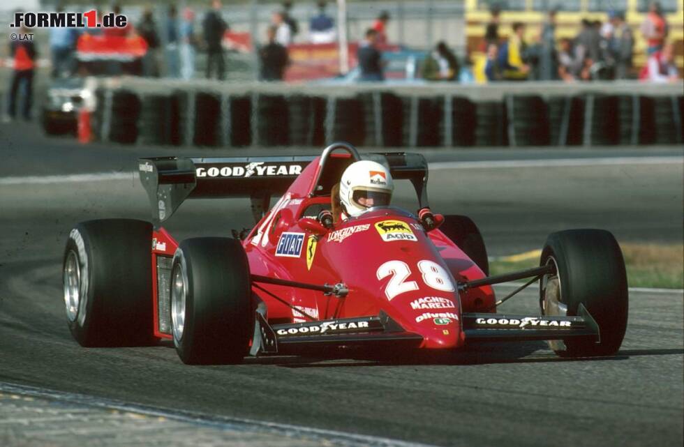 Foto zur News: ... den Grand Prix der Niederlande in Zandvoort. Ende der Saison schlägt Gesamtrang drei zu Buche. Der Sieg in Zandvoort wird der letzte in Arnoux&#039; Karriere bleiben.