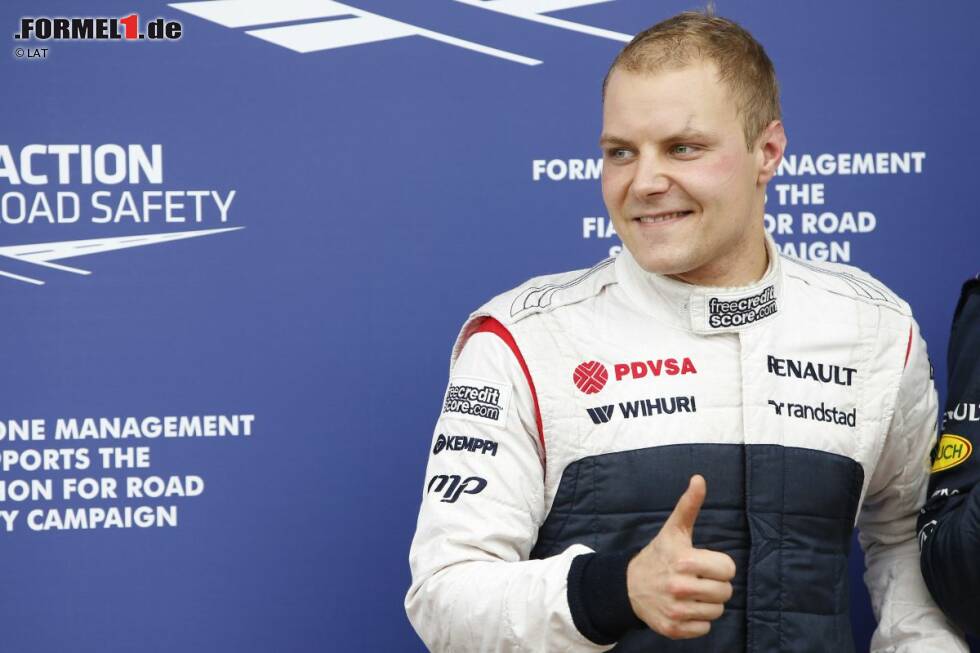 Foto zur News: Rookie des Jahres: Valtteri Bottas (62,78 Prozent)