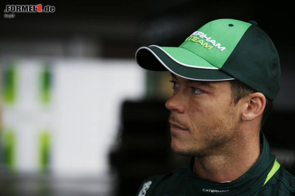 Foto zur News: Andre Lotterer gibt nämlich in Belgien sein Formel-1-Debüt für Caterham und ersetzt kurzfristig Kamui Kobayashi. Allerdings ist der Einstand für den 32-Jährigen bereits nach drei Runden vorbei, weil der Motor einfach ausgegangen ist. Bis dahin - wie auch schon im Qualifying - hat Lotterer überzeugen können.